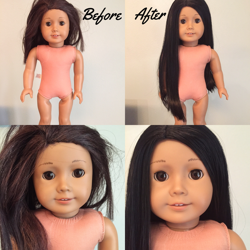 american girl doll hospital before and after